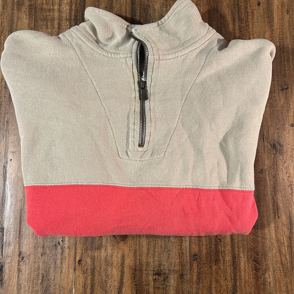 Original Island Zip Men’s Large Quarter-Zip Pullover Sweater